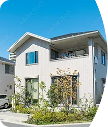 新築の戸建て住宅外観